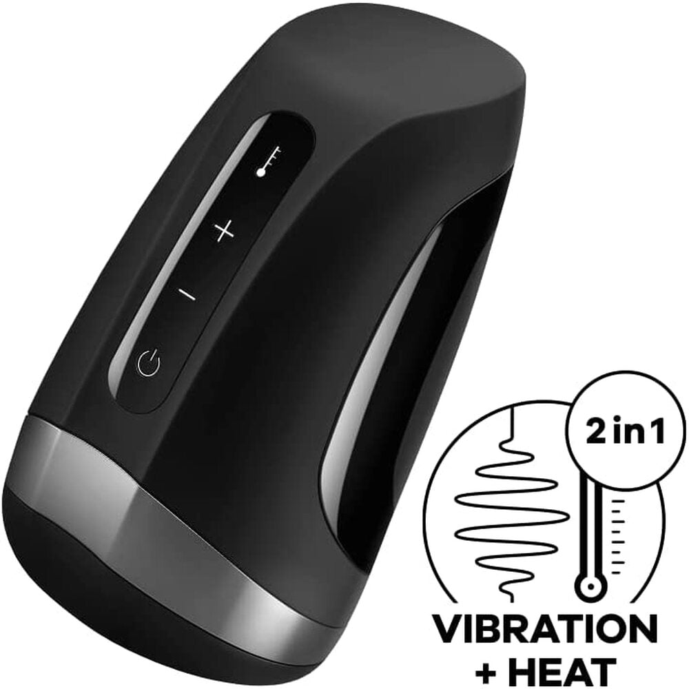 Masturbador Satisfyer Men con calor y vibración