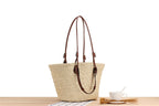 New Large Capacity Shoulder Hand-carrying Dual-use Woven Bag