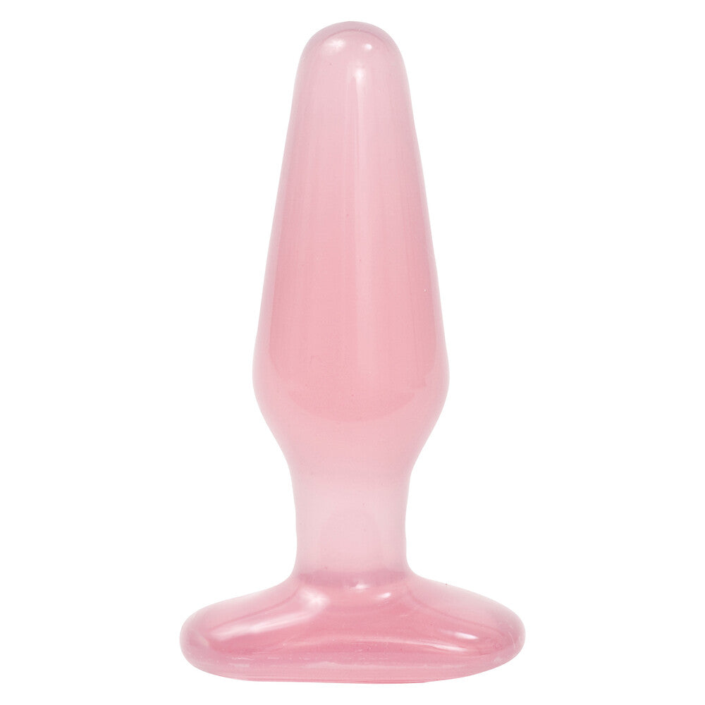 Tapón anal mediano Crystal Jellies rosa