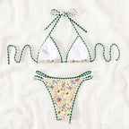 Bikini Sexy Halter Printed Swimsuit For Women