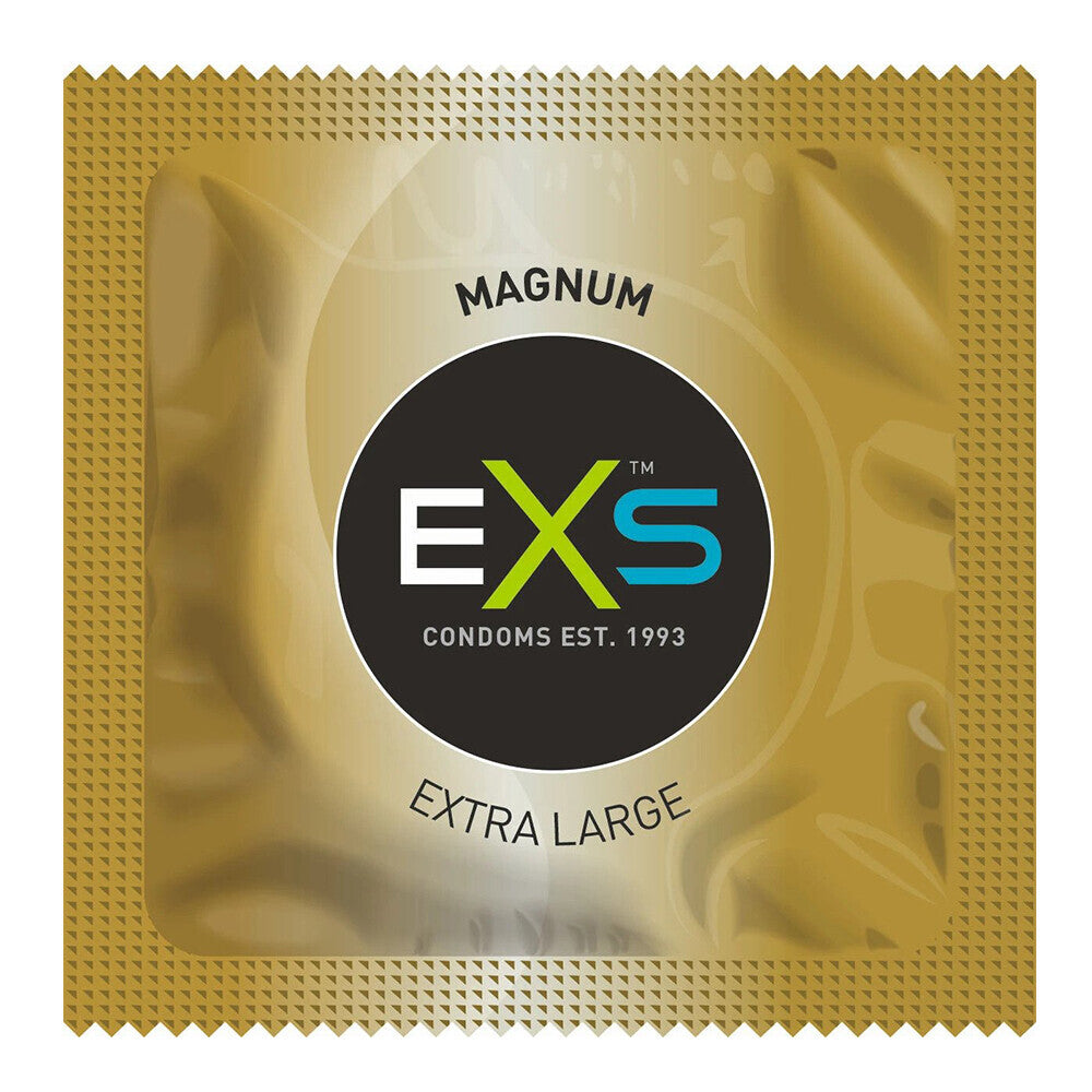 Condones grandes EXS Magnum (paquete de 12)
