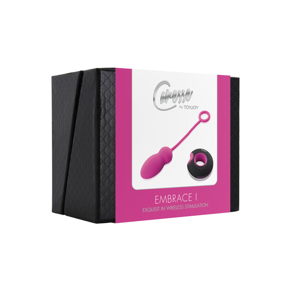 Huevo de control remoto ToyJoy Caresse Embrace 1 rosa