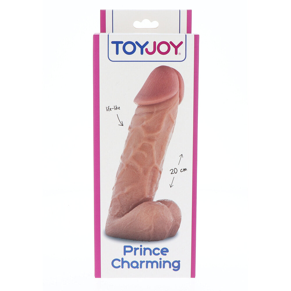Consolador ToyJoy Prince Charming de 20 cm con aspecto realista