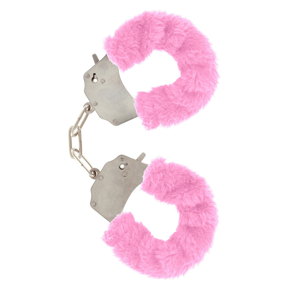 Esposas de muñeca ToyJoy Furry Fun, color rosa