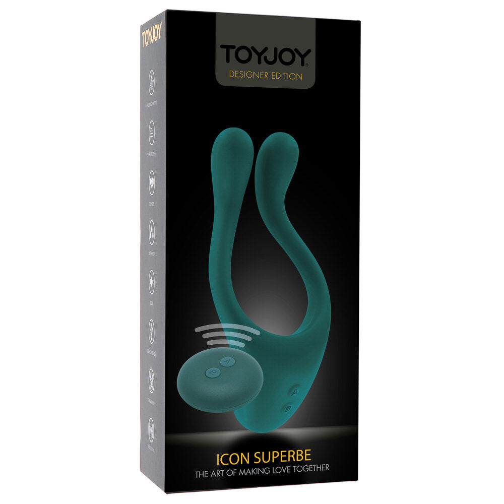 ToyJoy Control Remoto Icon Superbe Masaje para Parejas