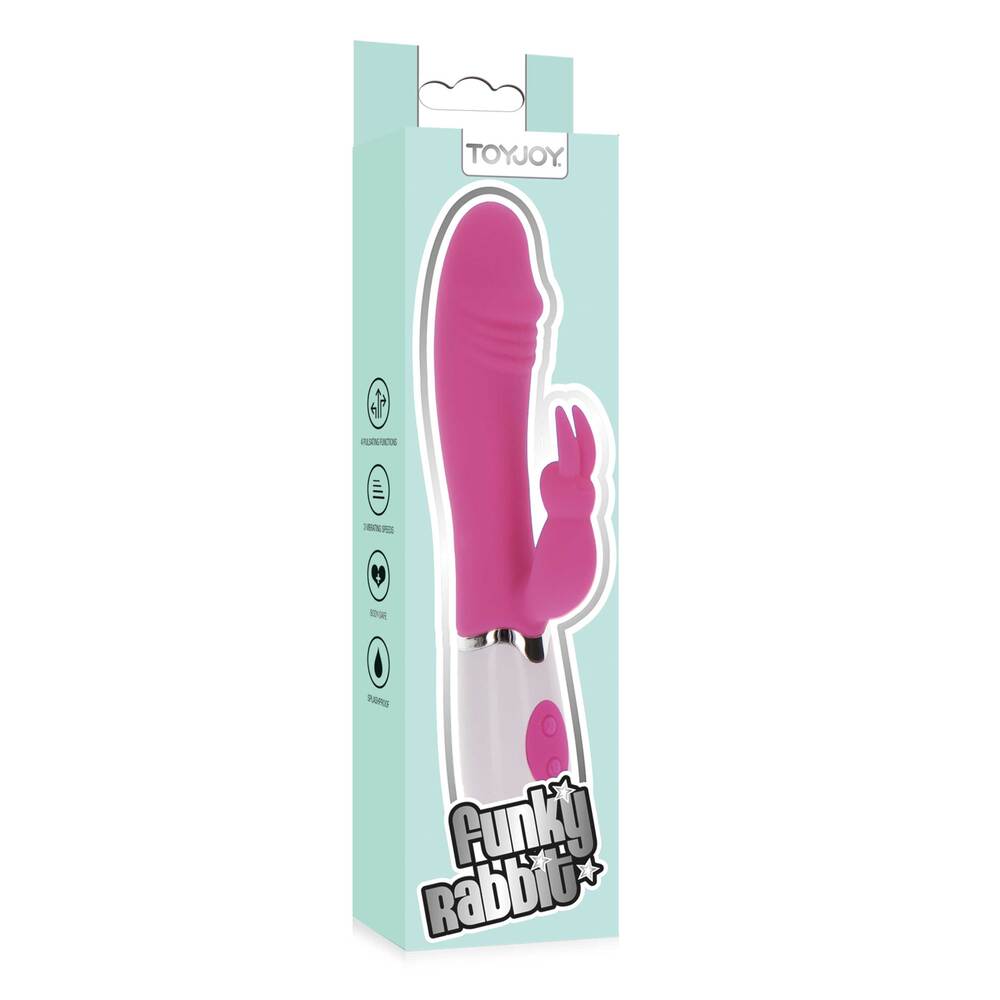 Vibrador ToyJoy Funky Rabbit Rosa