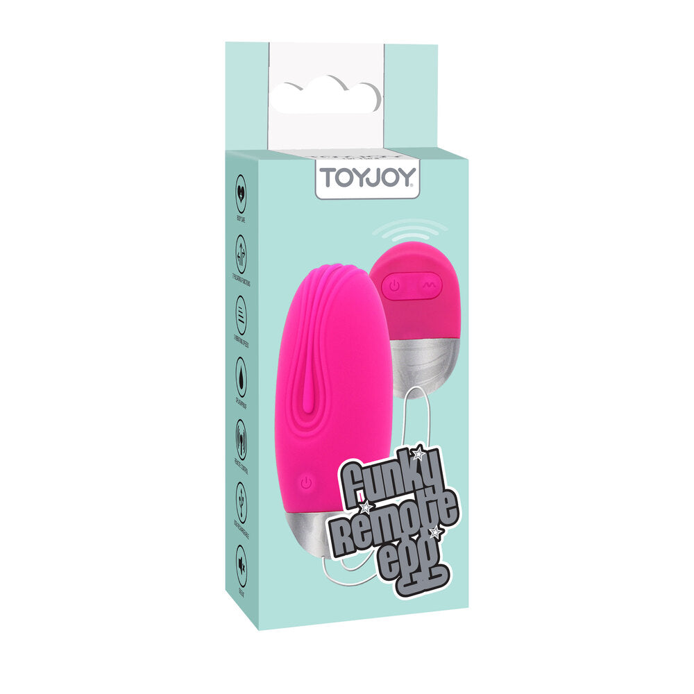 Huevo remoto ToyJoy Funky rosa