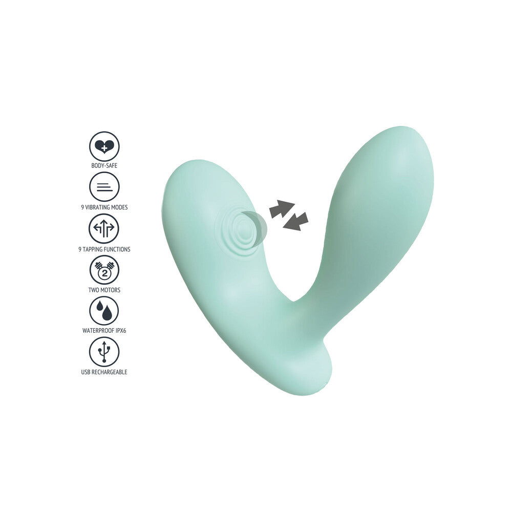Vibrador de golpeteo Xocoon DuoVibe II