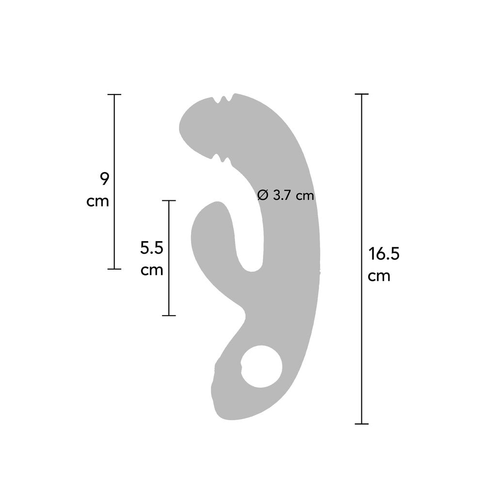 Vibrador de punto G de doble toque Xocoon Harmony