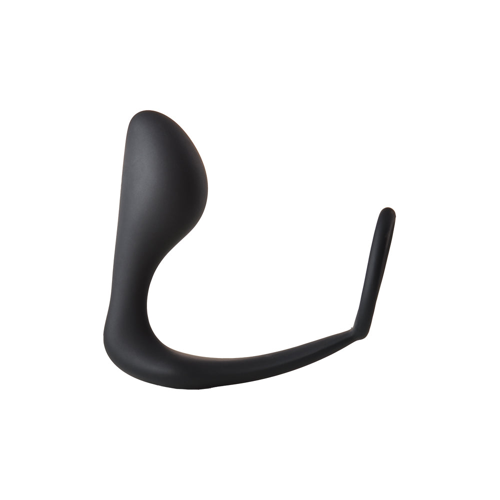 Fantástico tapón anal con anillo para el pene