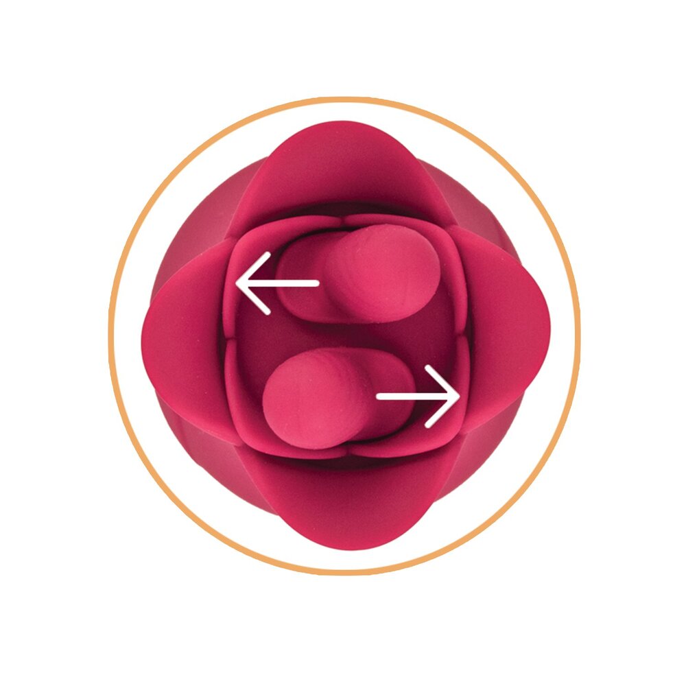 Masajeador de dedos ClitTastic Tulip, juego de tapón de placer