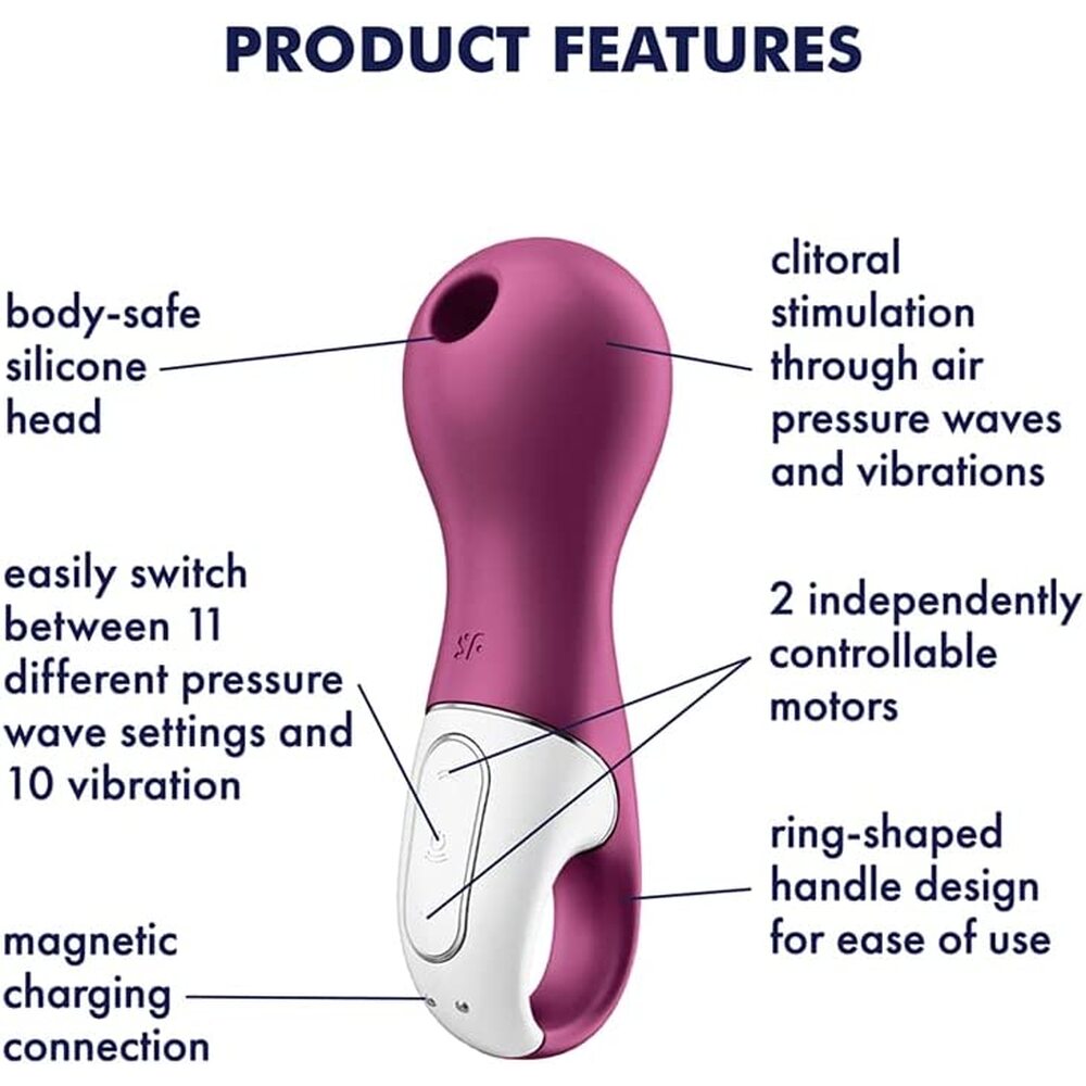 Satisfyer Lucky Libra Air Pulse Stim y Vibrador