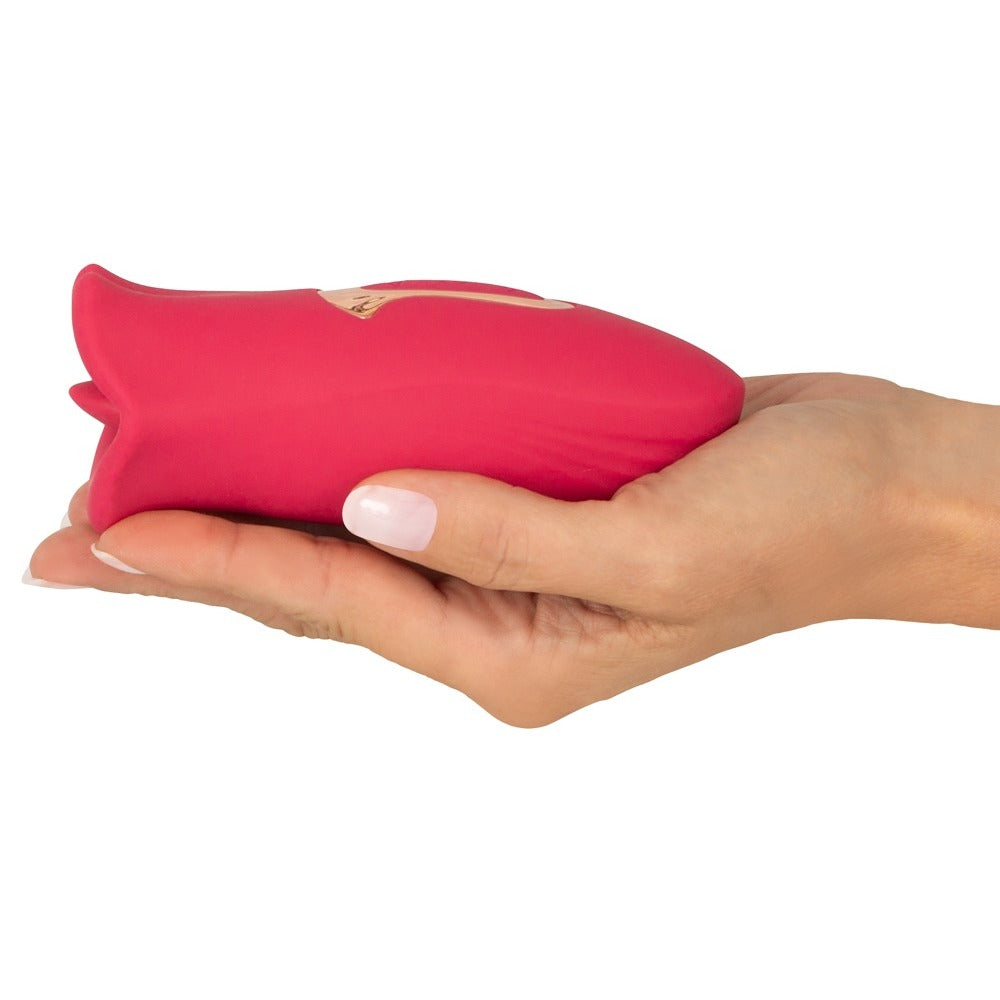 Vibrador de lengua con labios móviles Oral Fun