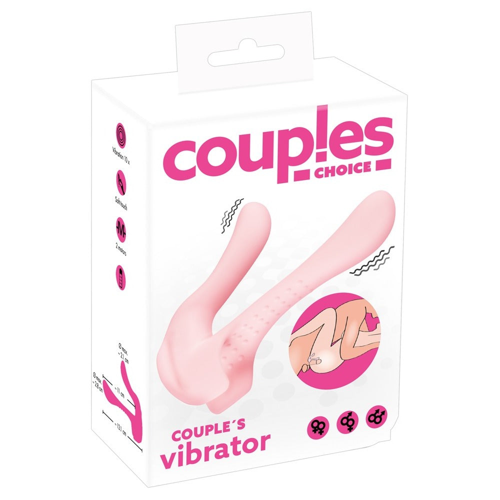 Vibrador recargable para parejas Couples Choice