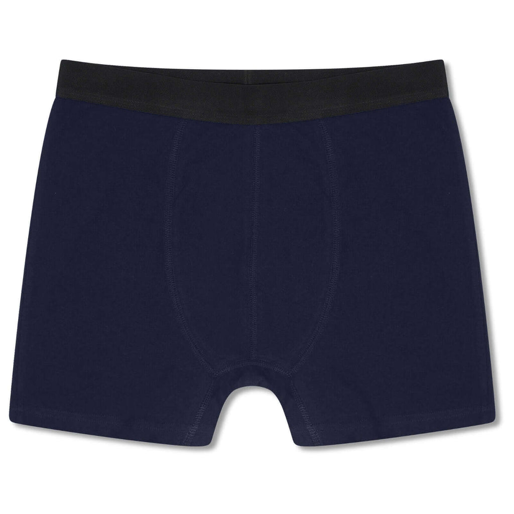 Sock Stack MB04 6 Pack Assorted Cotton Stretch Boxer Shorts for Men Black Navy Grey Cotton Rich Soft Waistband Comfort