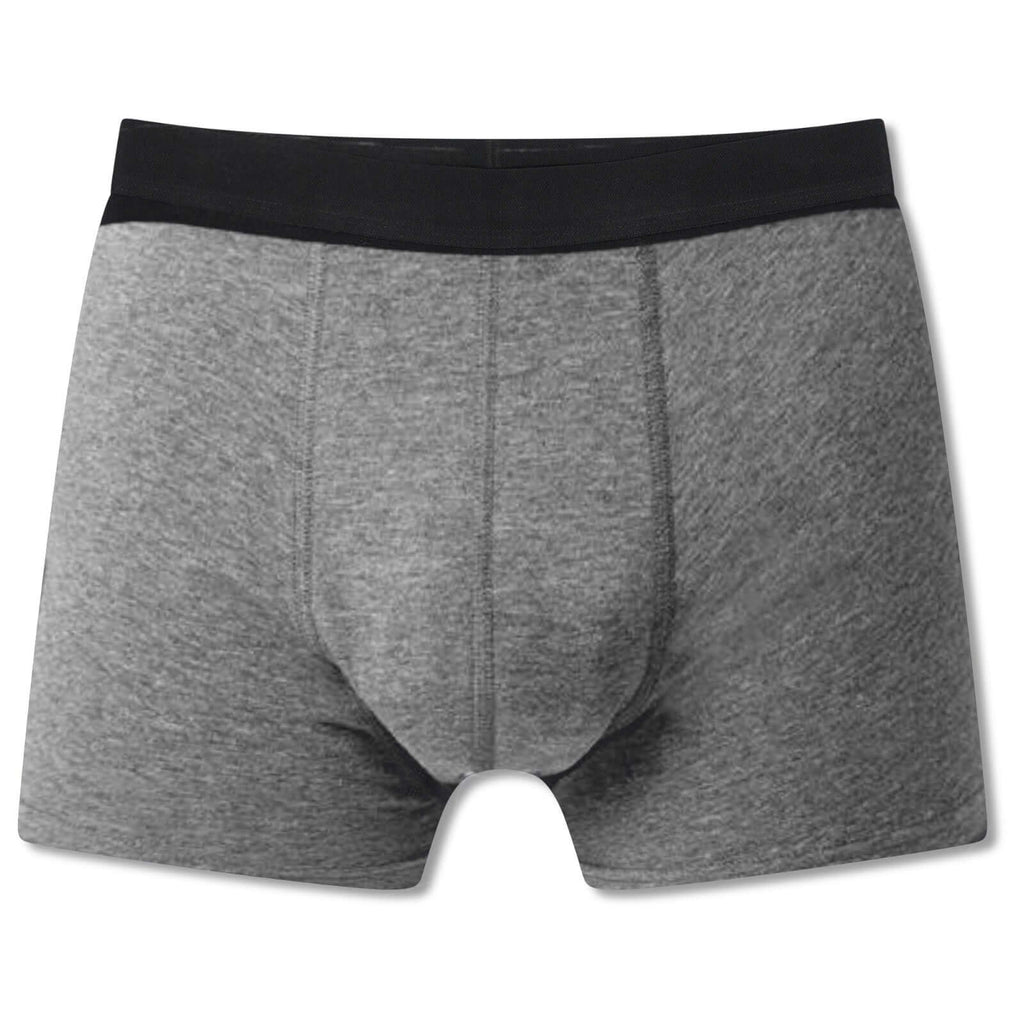 Sock Stack MB04 6 Pack Assorted Cotton Stretch Boxer Shorts for Men Black Navy Grey Cotton Rich Soft Waistband Comfort