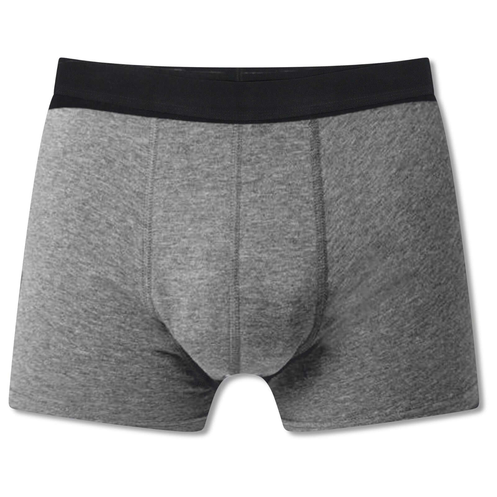 Sock Stack MB04 6 Pack Assorted Cotton Stretch Boxer Shorts for Men Black Navy Grey Cotton Rich Soft Waistband Comfort
