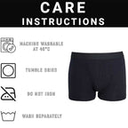 Sock Stack MB04 6 Pack Assorted Cotton Stretch Boxer Shorts for Men Black Navy Grey Cotton Rich Soft Waistband Comfort