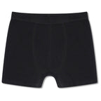 Sock Stack MB03 Black Cotton Stretch Boxer Shorts Pack Of 6 For Men Comfort Fit Soft Waistband Everyday Cotton Rich