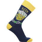 Sock Stack 6 Pack Men's Christmas Socks Cotton Rich All Over Holiday Designs Festive
