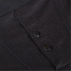 Sock Stack Men's 6 Pair Pack Black Ribbed Boxer Shorts Cotton Stretch Fabric Durable