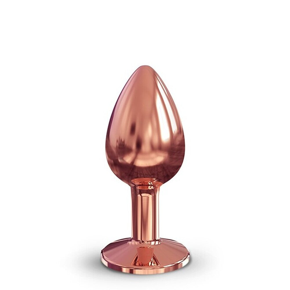 Tapón anal Dorcel Diamond en oro rosa pequeño