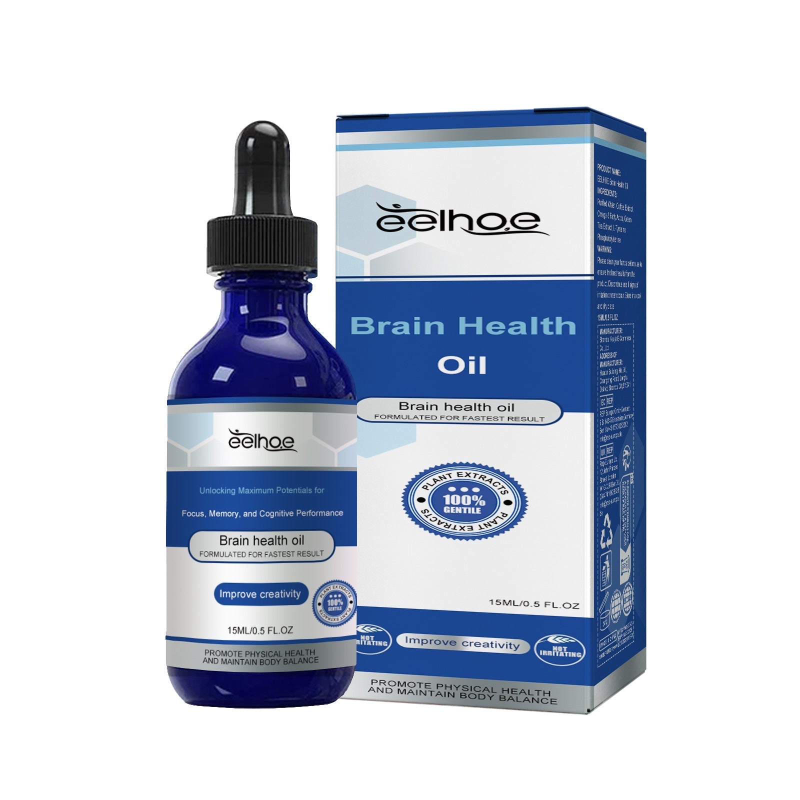 Body Care Essential Oil Relieves Body Stress And Discomfort