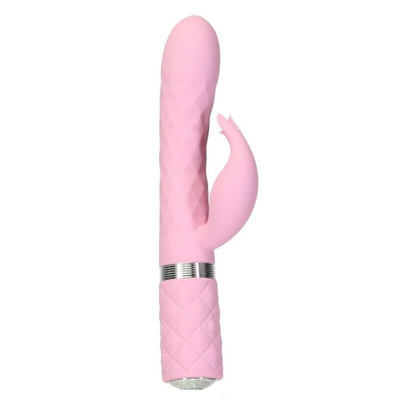Vibrador de conejo animado Pillow Talk rosa