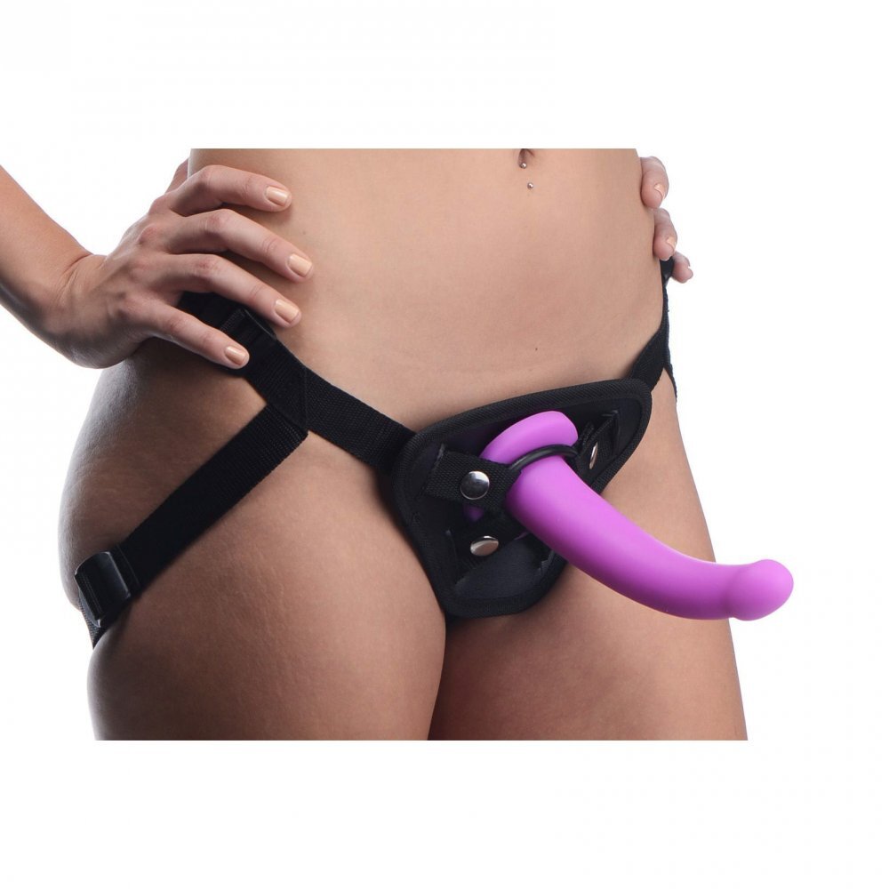 Consolador y arnés XR Navigator U Strap On GSpot