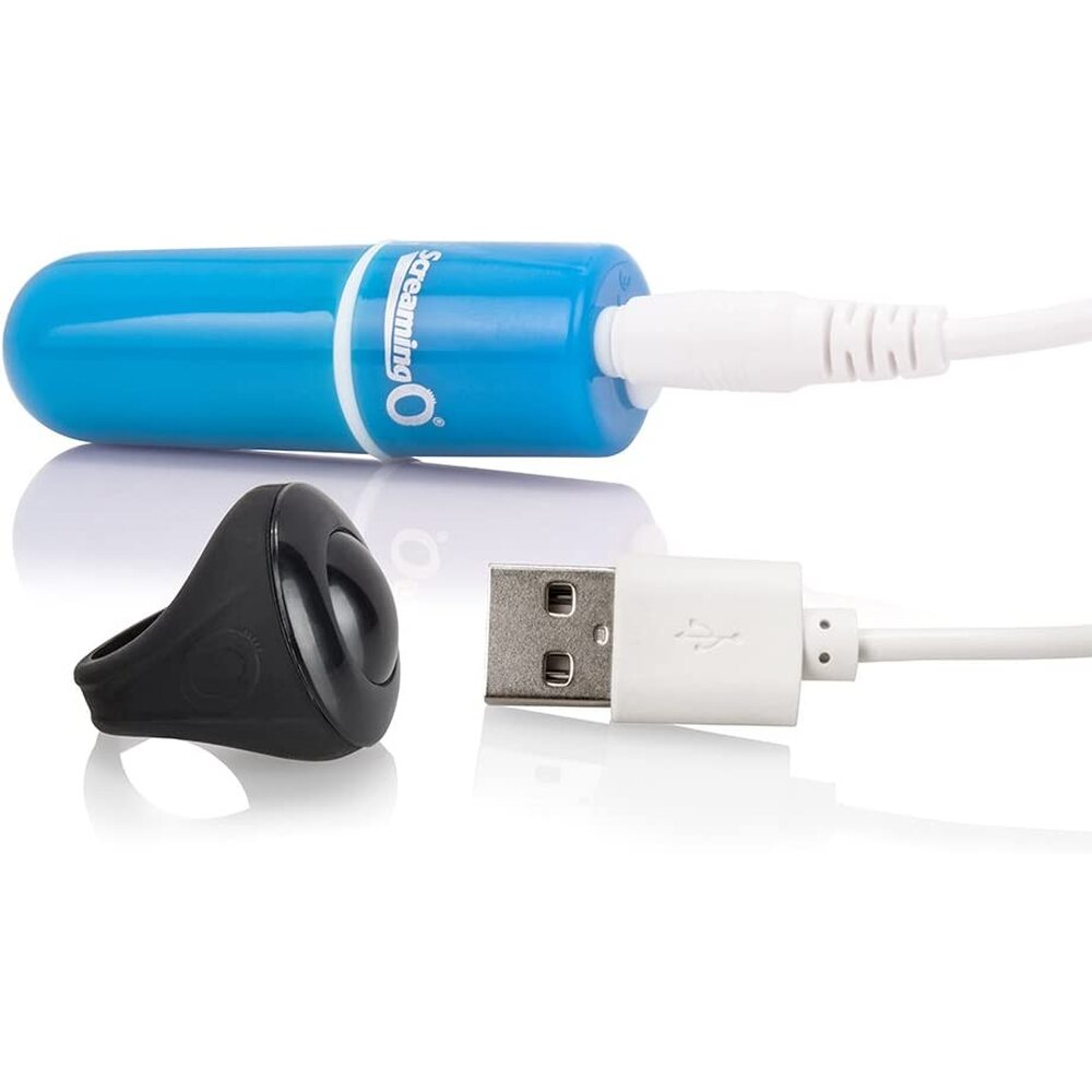 Bala de control remoto Vooom azul con sonido de carga