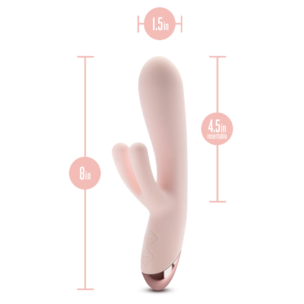 Vibrador de triple estimulación Blush Elora Pink