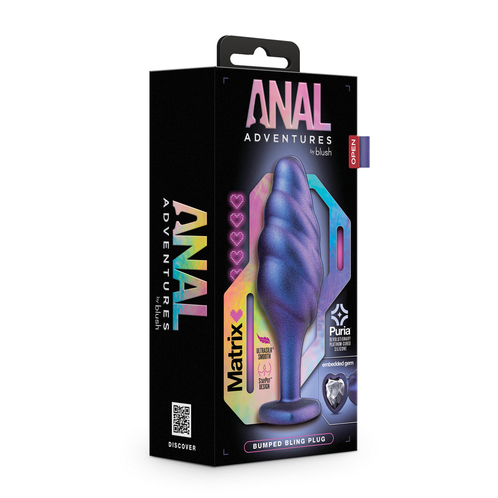 Tapón anal con brillo Anal Adventures Matrix