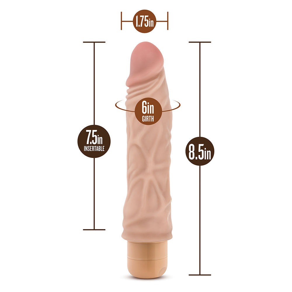 Consolador vibrador Dr. Skin Cock Vibe 10 de 8,5 pulgadas