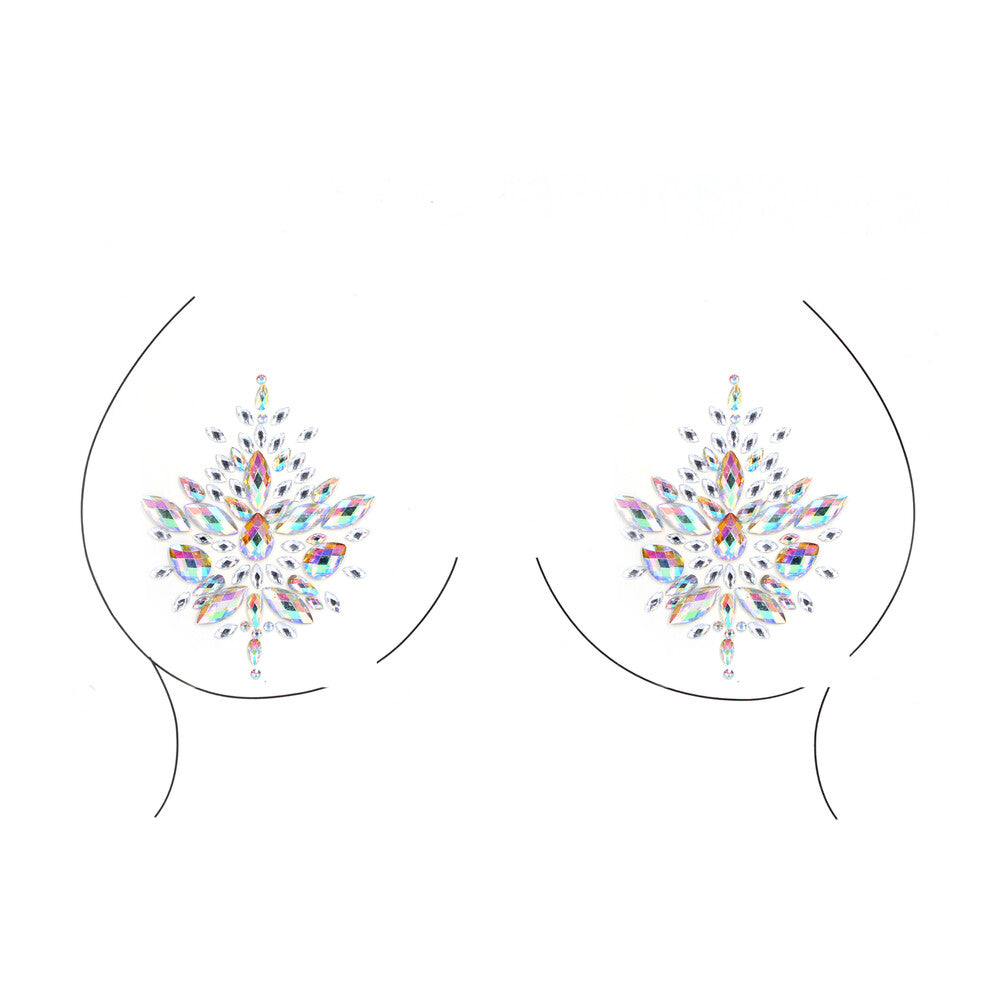 Pegatinas brillantes para pezones