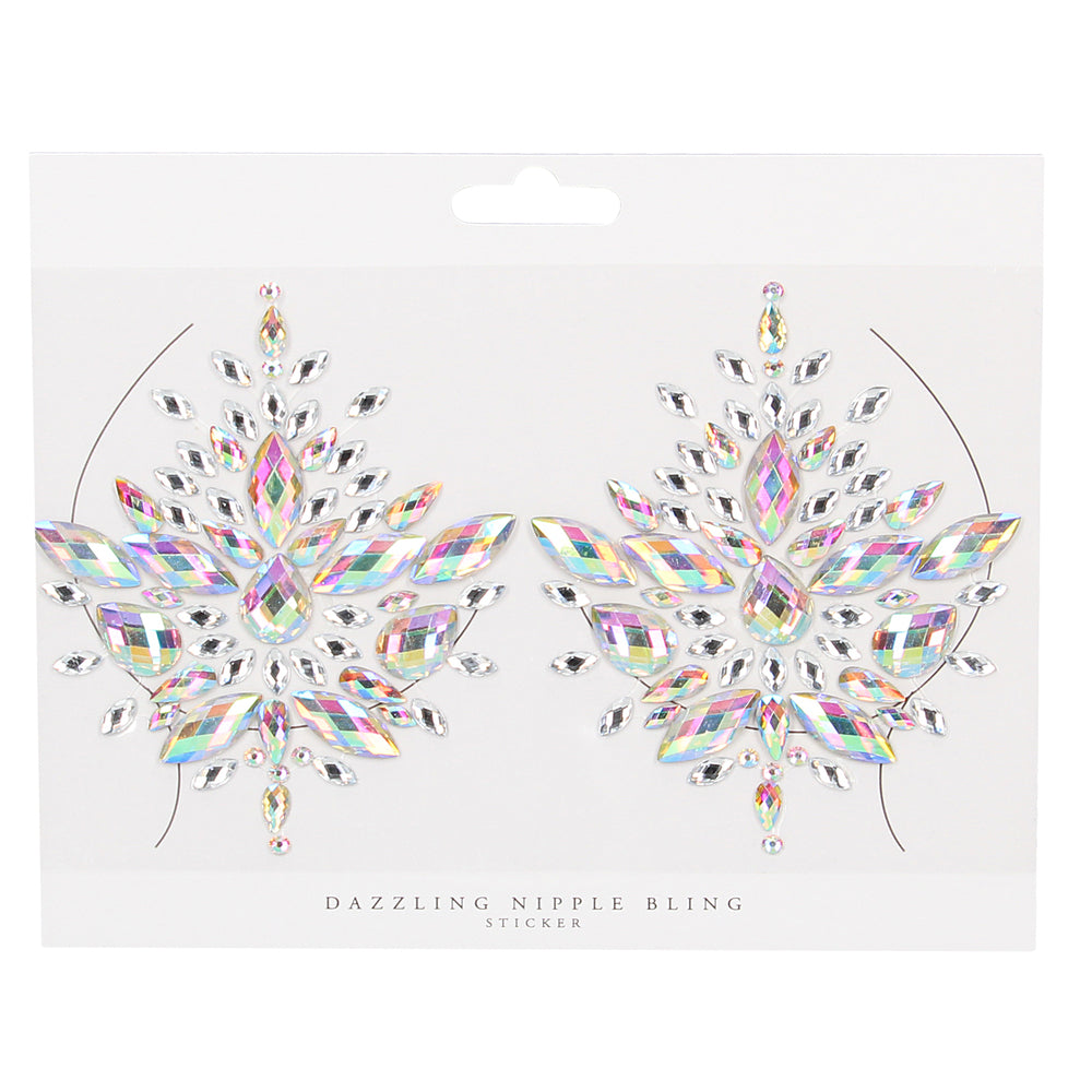 Pegatinas brillantes para pezones