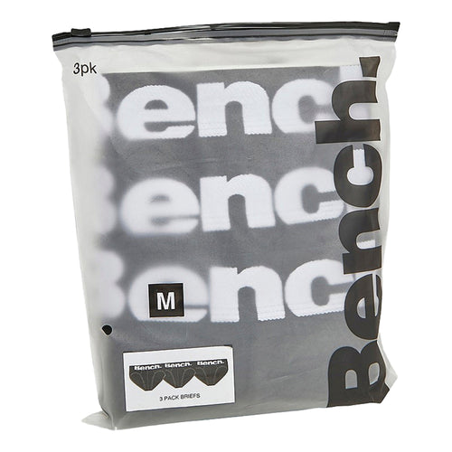 3 Pack Mens Cotton Briefs Underwear - Asner Collection