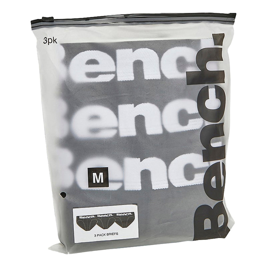 3 Pack Mens Cotton Briefs Underwear - Asner Collection