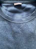 Chambray Blue Cashmere Sweatshirt