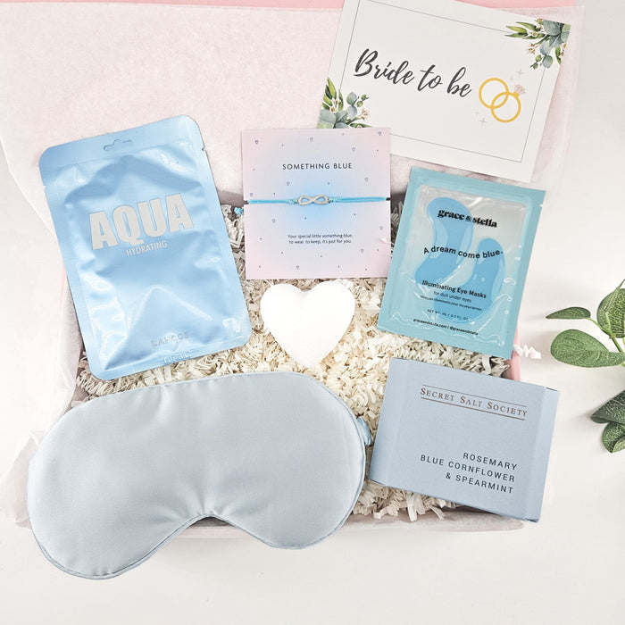 BRIDE TO BE GIFT BOX | THE SOMETHING BLUE SPA BOX