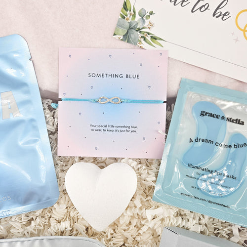 BRIDE TO BE GIFT BOX | THE SOMETHING BLUE SPA BOX