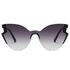 DECATUR | Women Fashion Oversize Cat Eye Sunglasses