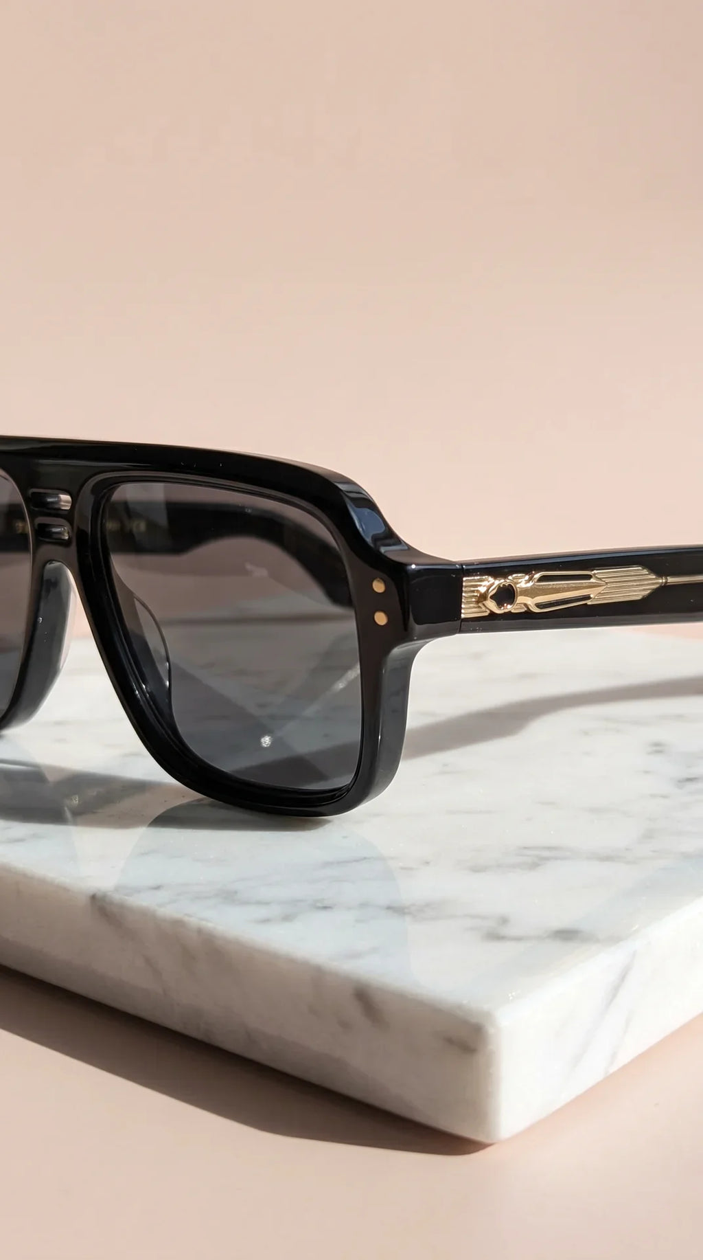 Unisex Aviator Acrylic Sunglasses