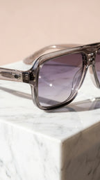 Unisex Aviator Acrylic Sunglasses