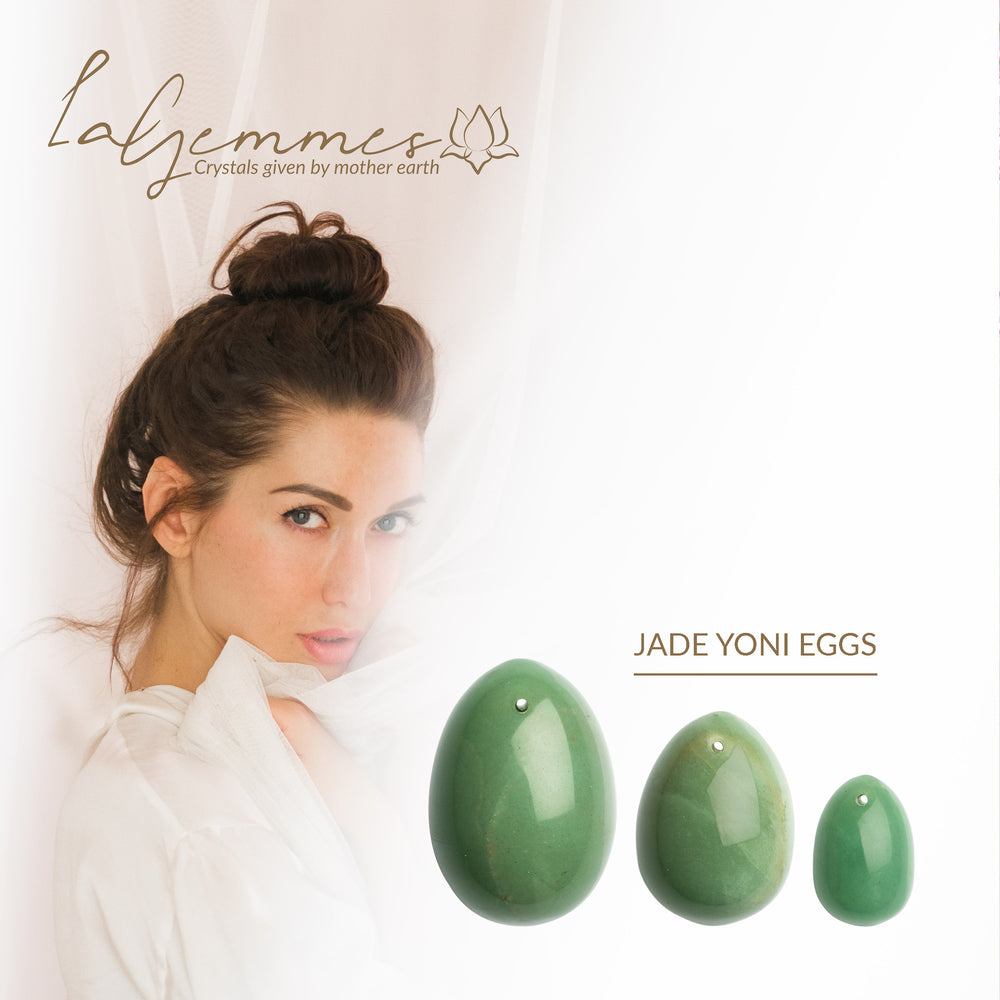 Juego de huevos Yoni Jade de La Gemmes