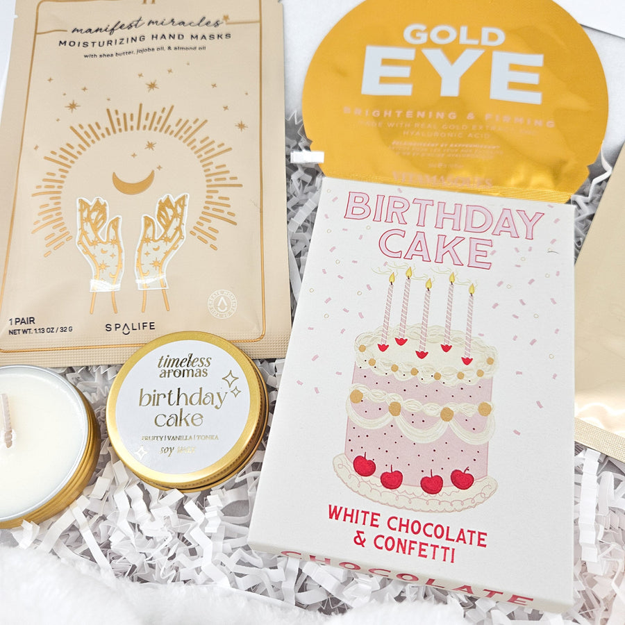 GOLDEN TWENTY BOX | LUXURY 20TH BIRTHDAY PAMPER GIFT SET