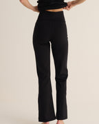 Black Soft Sculpt Hi-Stretch Kick Flare Leggings