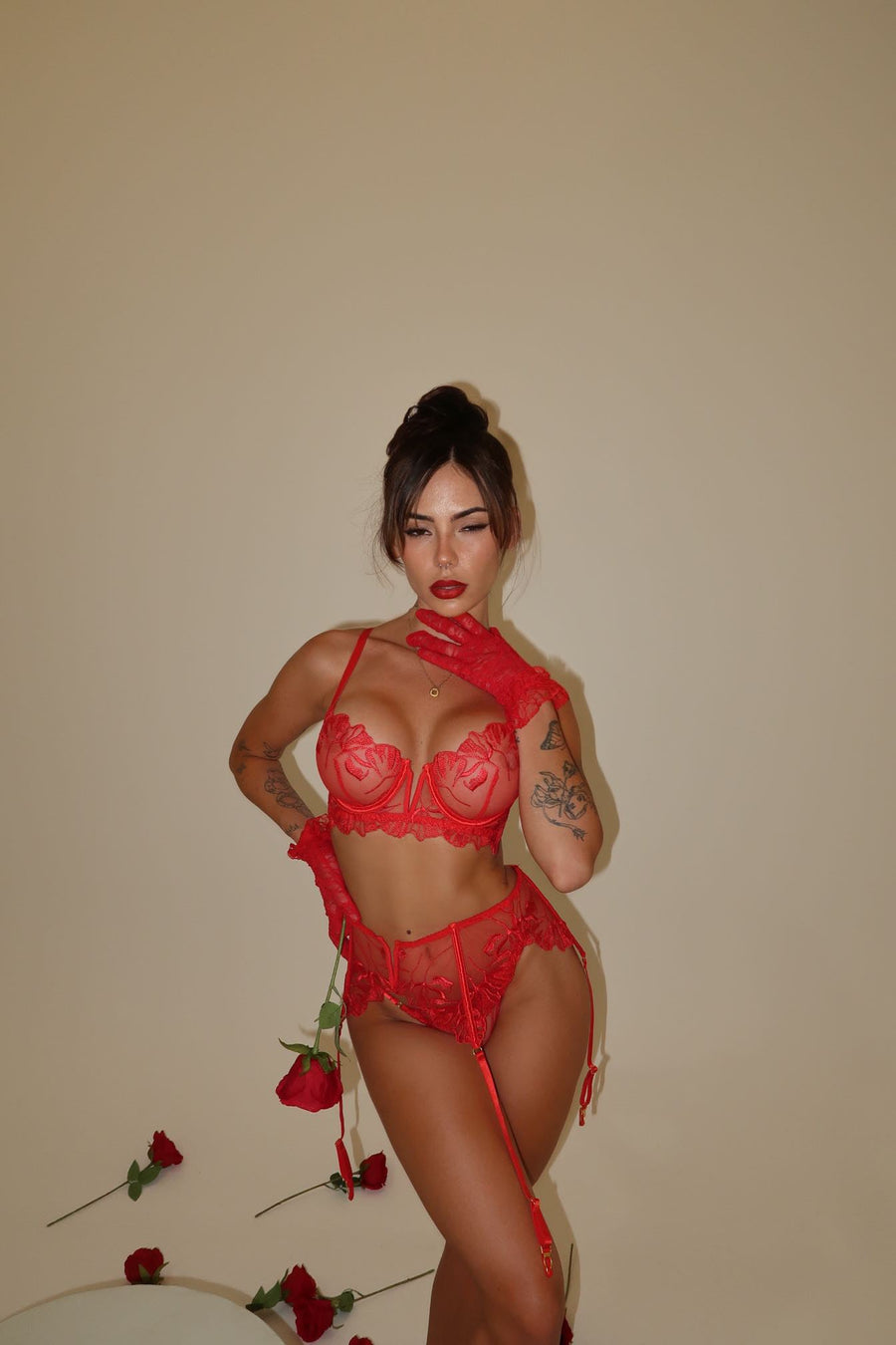 Lana Set in Red