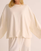 Cloud Dancer Sweatshirt and Joggers Set