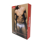 6 Pack Mens Soft Breathable Cotton Plain Coloured Underwear Briefs