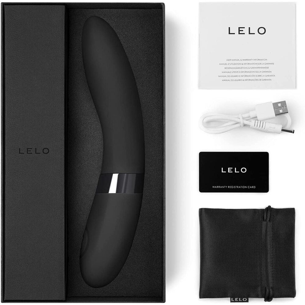 Vibrador de punto G Lelo Elise 2 de doble potencia, color negro